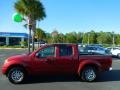 2014 Cayenne Red Nissan Frontier SV Crew Cab  photo #2