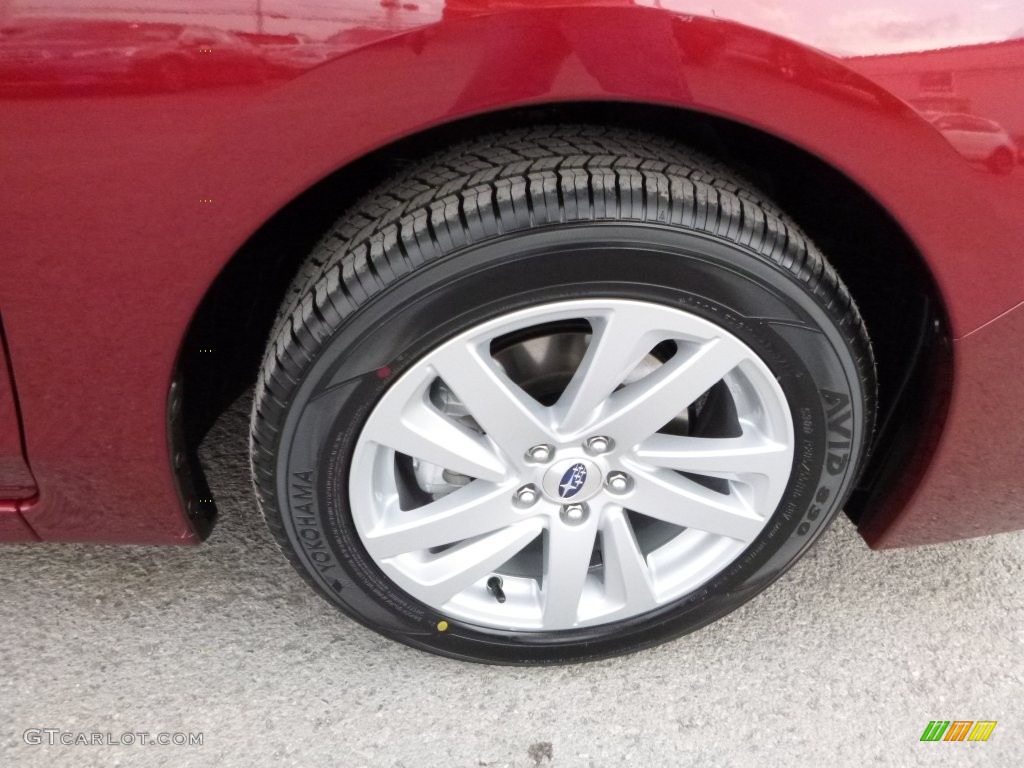 2016 Subaru Impreza 2.0i Premium 5-door Wheel Photos