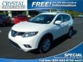 Moonlight White 2014 Nissan Rogue SV