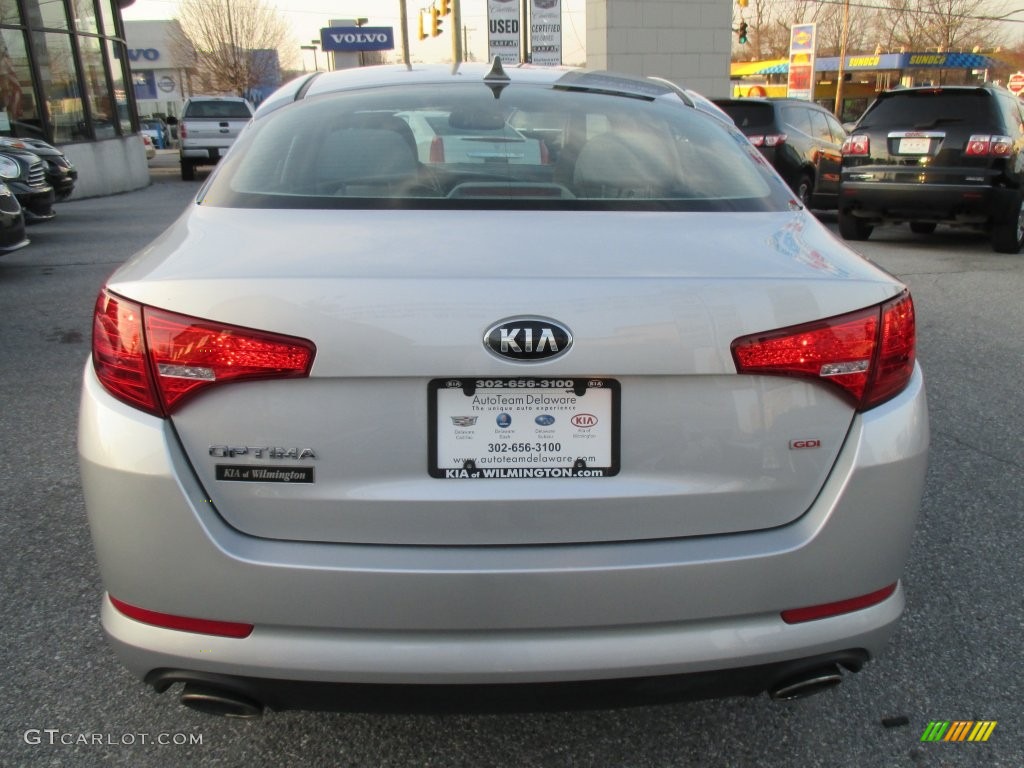 2013 Optima LX - Satin Metal Metallic / Gray photo #5