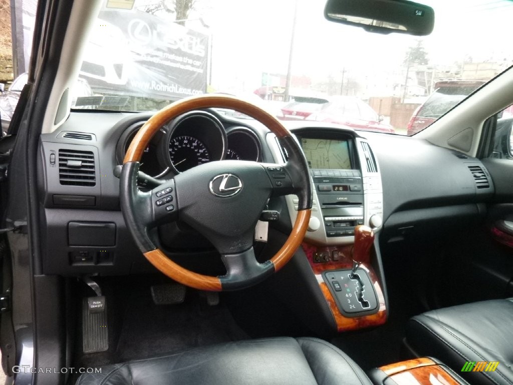 2008 RX 350 AWD - Flint Mica / Black photo #7