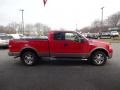 2006 Bright Red Ford F150 Lariat SuperCab 4x4  photo #8
