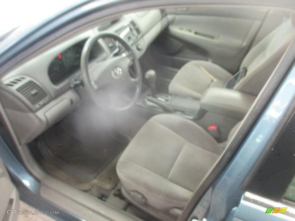 2002 Camry LE - Catalina Blue Metallic / Stone photo #3