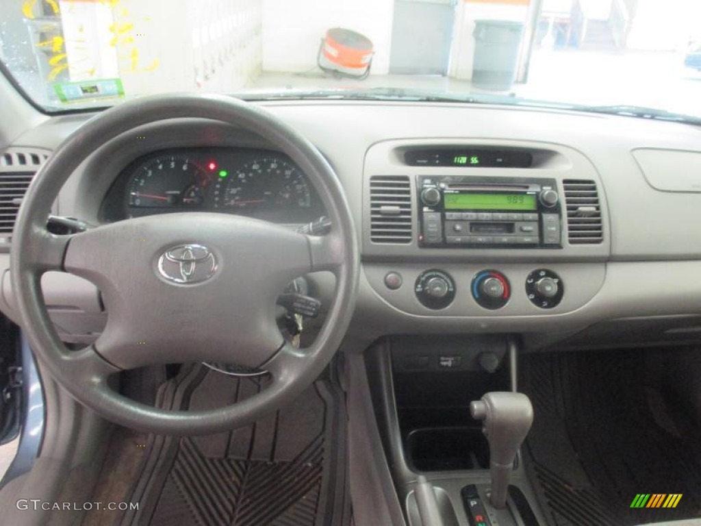 2002 Camry LE - Catalina Blue Metallic / Stone photo #4