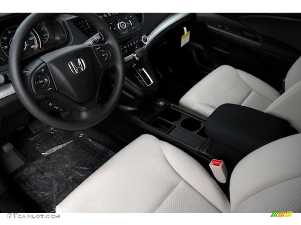 2016 CR-V LX - White Diamond Pearl / Beige photo #9