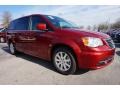 Deep Cherry Red Crystal Pearl 2016 Chrysler Town & Country LX Exterior