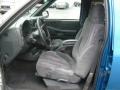 2001 Bright Blue Metallic Chevrolet S10 LS Crew Cab 4x4  photo #10
