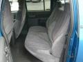 2001 Bright Blue Metallic Chevrolet S10 LS Crew Cab 4x4  photo #13