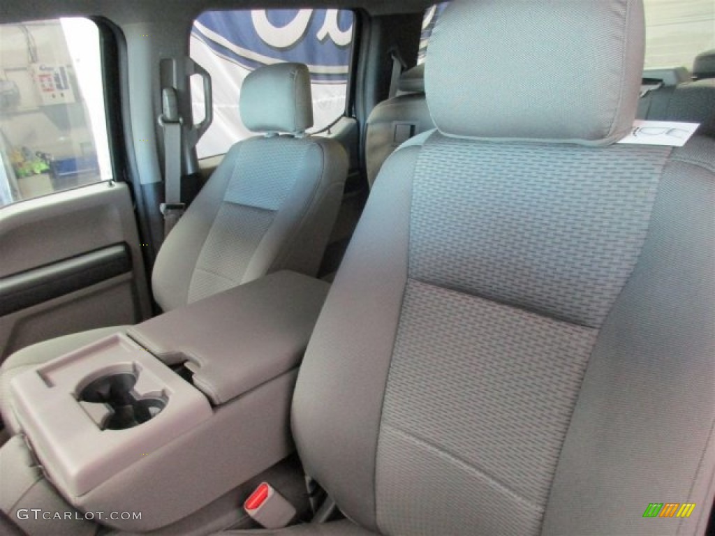 2016 F150 XLT SuperCrew - Shadow Black / Medium Earth Gray photo #11