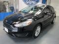 2016 Shadow Black Ford Focus SE Sedan  photo #3