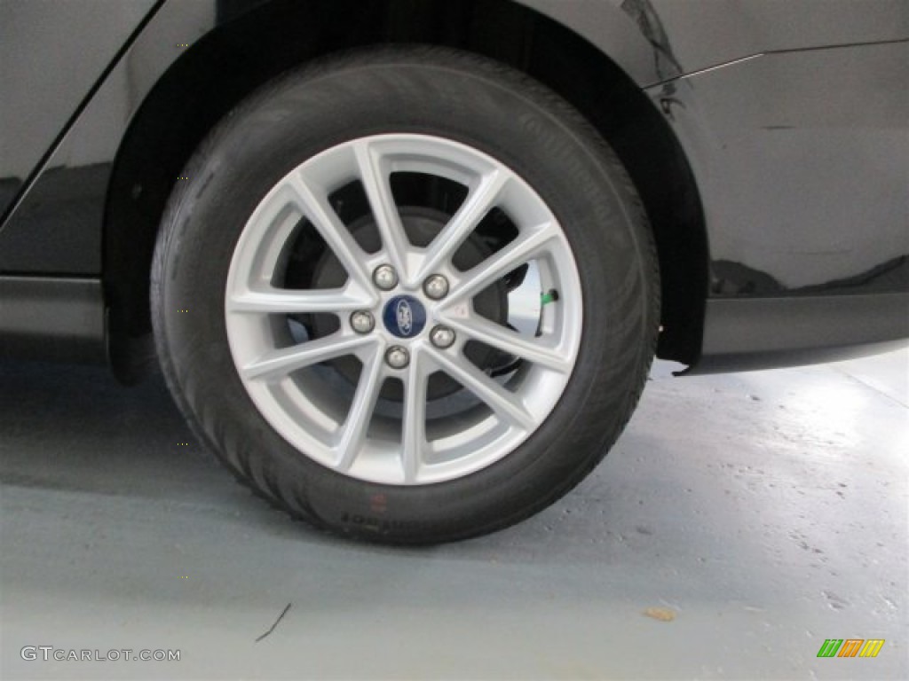 2016 Focus SE Sedan - Shadow Black / Charcoal Black photo #4