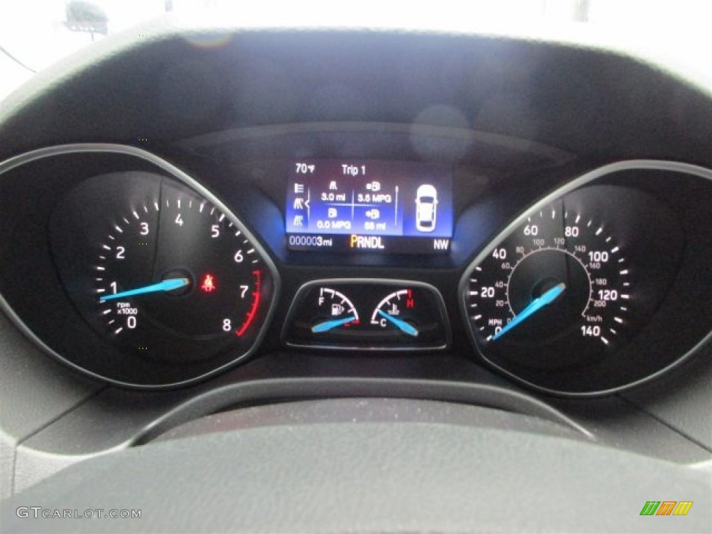 2016 Focus SE Sedan - Shadow Black / Charcoal Black photo #18