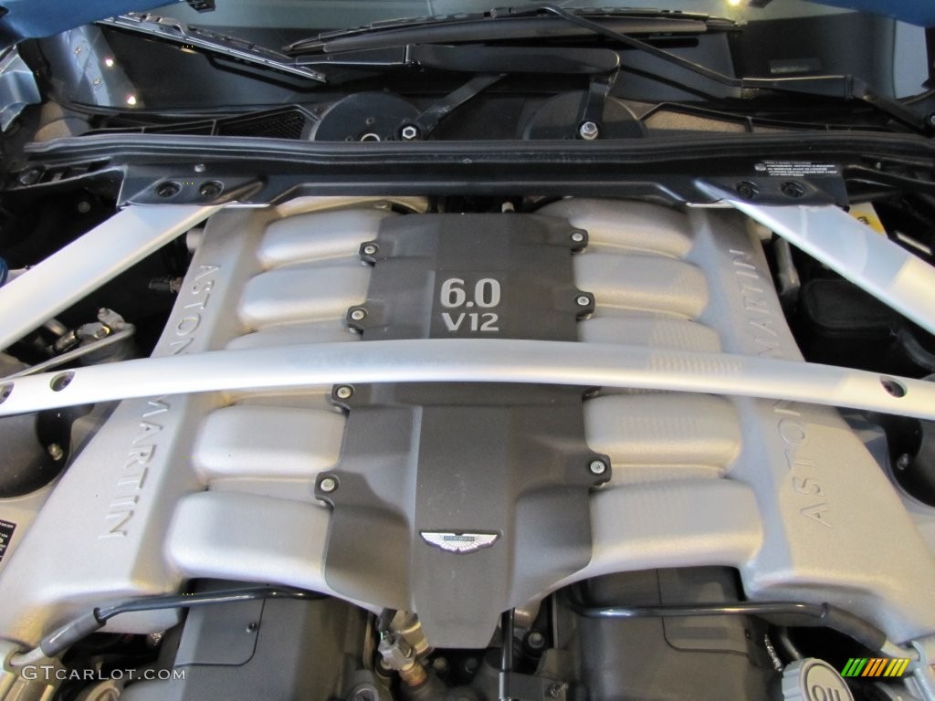 2009 Aston Martin DB9 Volante 6.0 Liter DOHC 48-Valve V12 Engine Photo #109393234