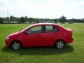 2005 Victory Red Chevrolet Aveo LS Sedan  photo #8