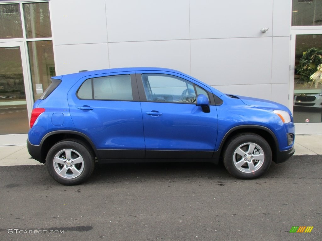 Brilliant Blue Metallic 2016 Chevrolet Trax LS AWD Exterior Photo #109397713