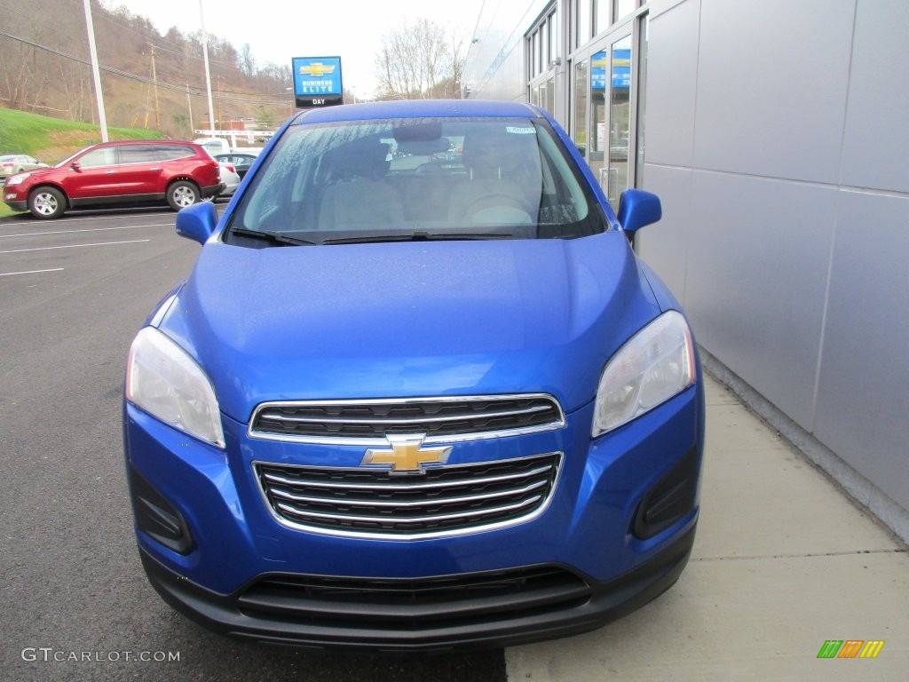 2016 Trax LS AWD - Brilliant Blue Metallic / Jet Black/Light Titanium photo #9