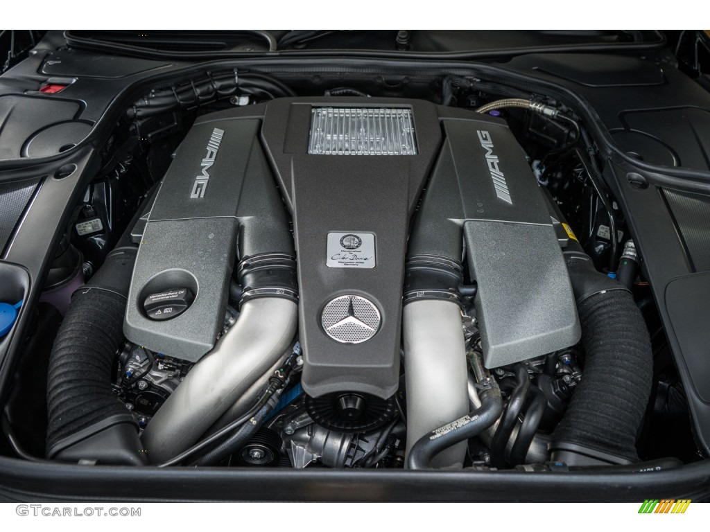 2016 Mercedes-Benz S 63 AMG 4Matic Sedan 5.5 Liter AMG biturbo DOHC 32-Valve VVT V8 Engine Photo #109398700