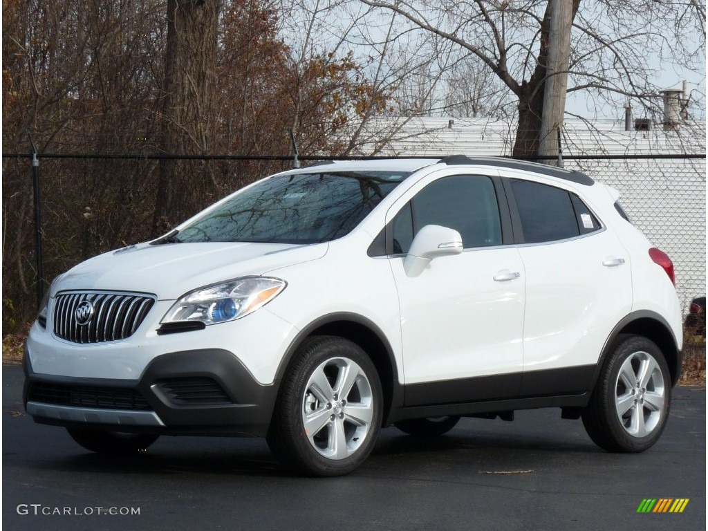 Summit White 2016 Buick Encore Standard Encore Model Exterior Photo #109398804