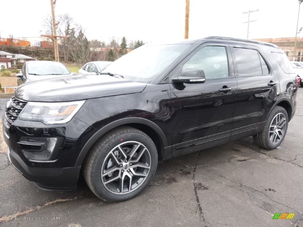 2016 Explorer Sport 4WD - Shadow Black / Ebony Black photo #4