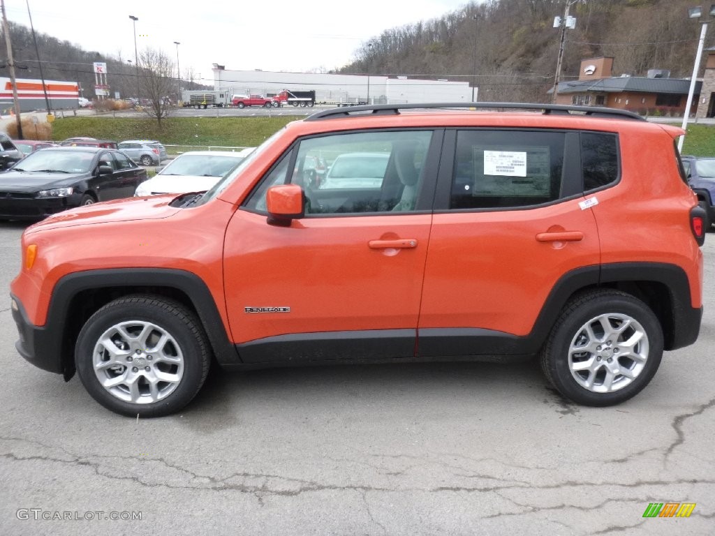 Omaha Orange 2016 Jeep Renegade Latitude Exterior Photo #109399528