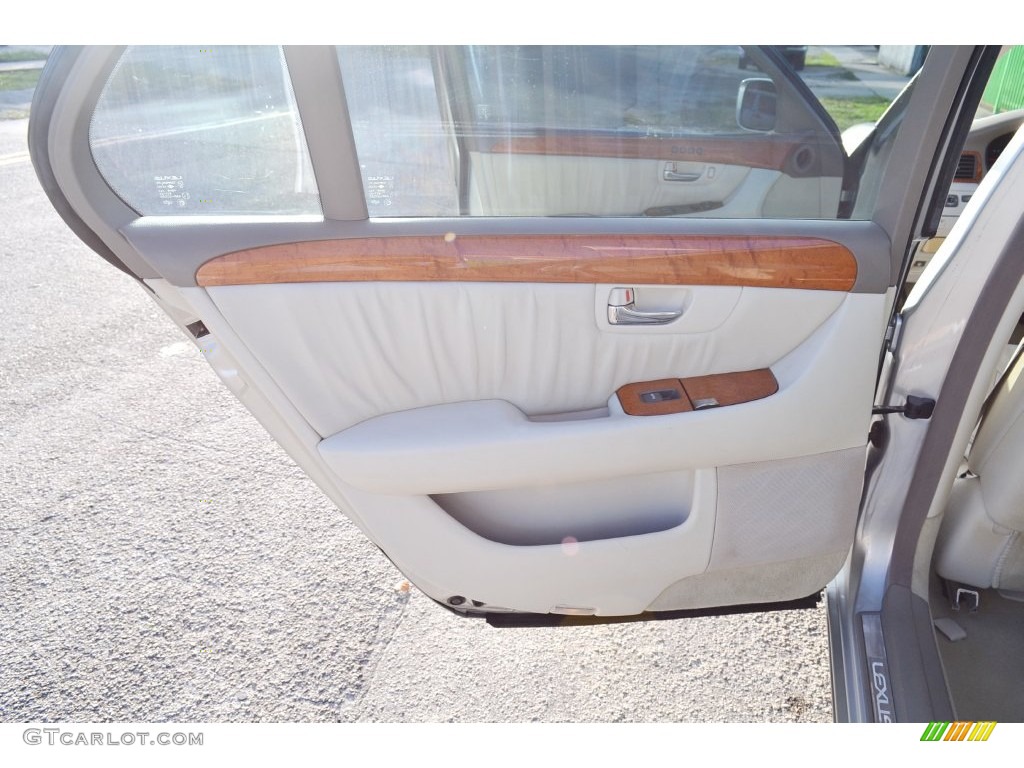2002 LS 430 - Millennium Silver Metallic / Ecru Beige photo #19