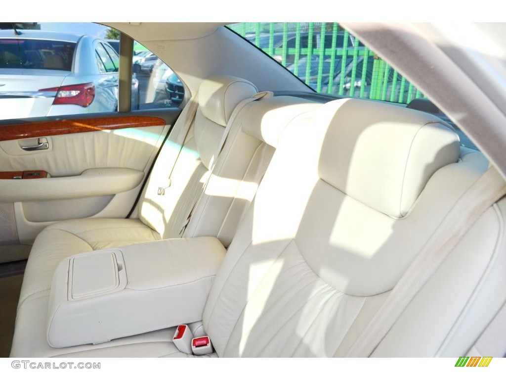 2002 LS 430 - Millennium Silver Metallic / Ecru Beige photo #23
