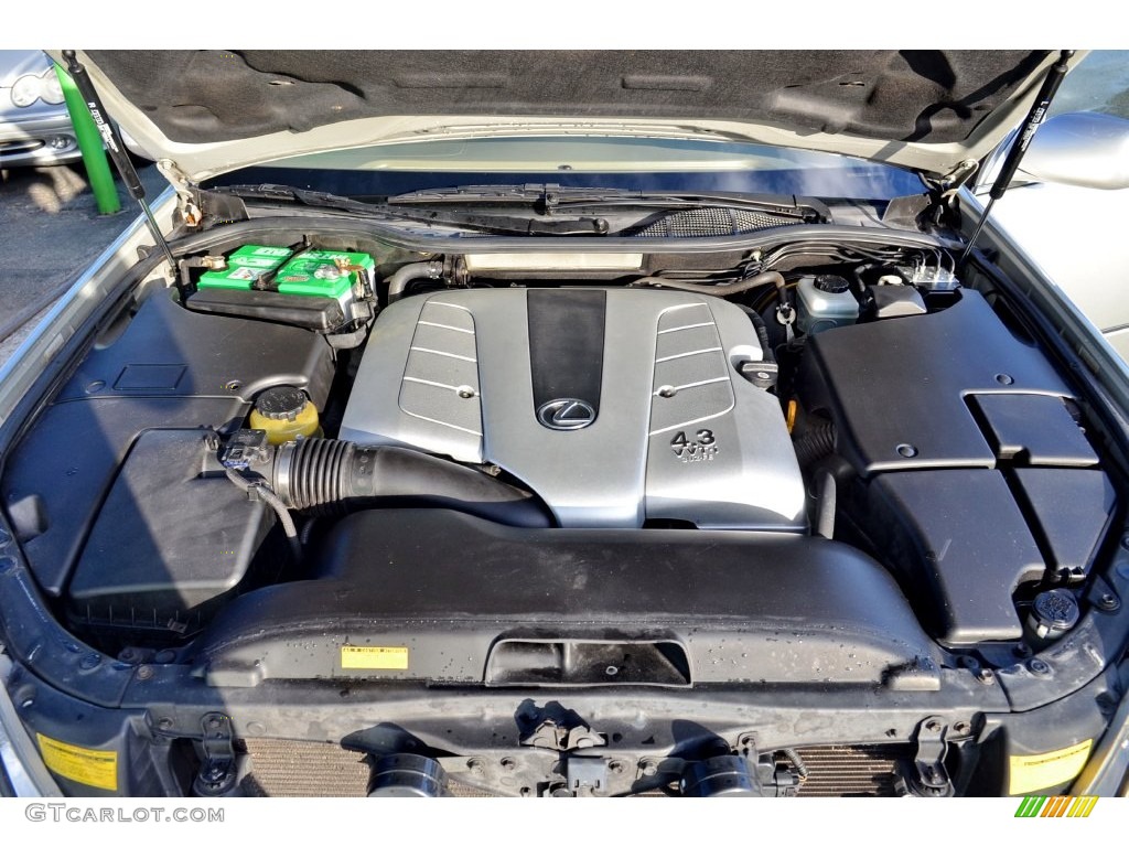 2002 LS 430 - Millennium Silver Metallic / Ecru Beige photo #26