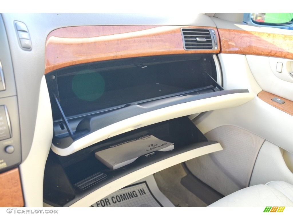 2002 LS 430 - Millennium Silver Metallic / Ecru Beige photo #30