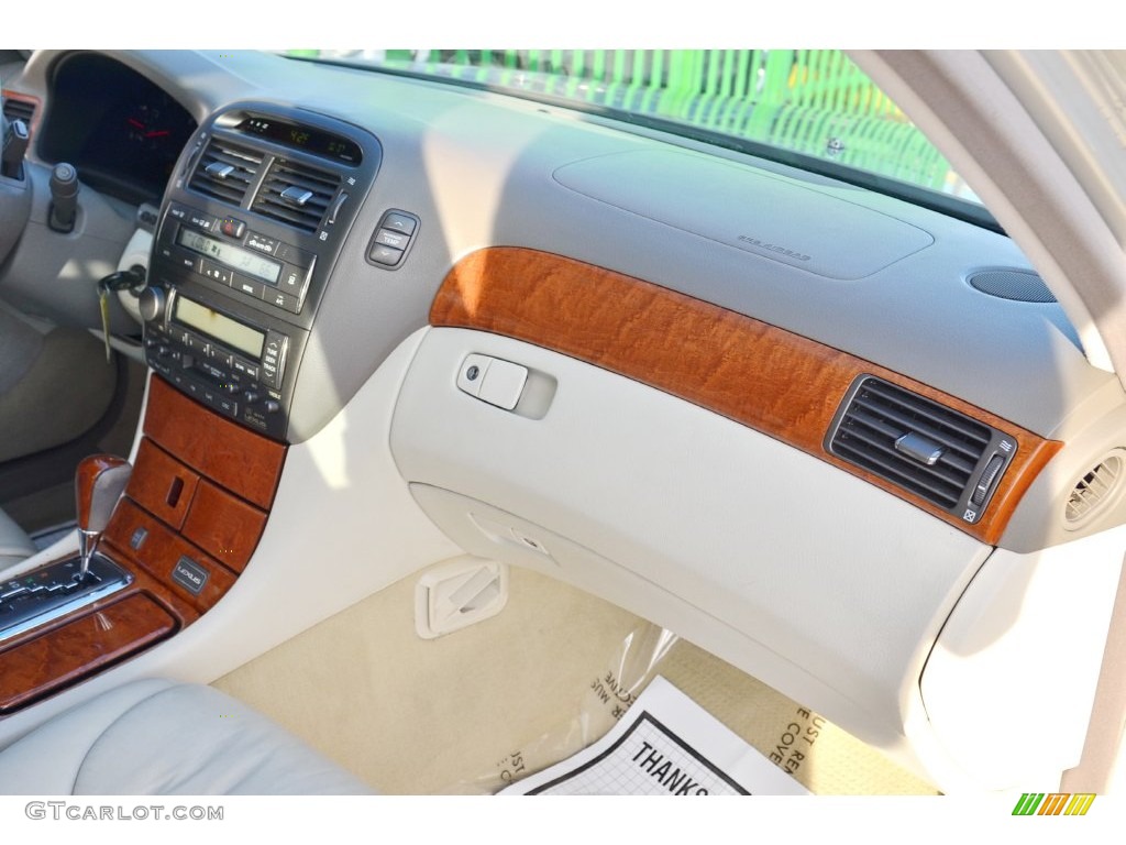 2002 LS 430 - Millennium Silver Metallic / Ecru Beige photo #48