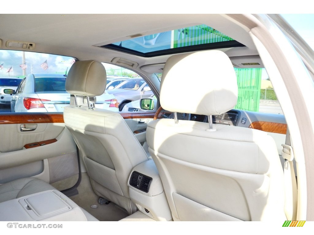 2002 LS 430 - Millennium Silver Metallic / Ecru Beige photo #53