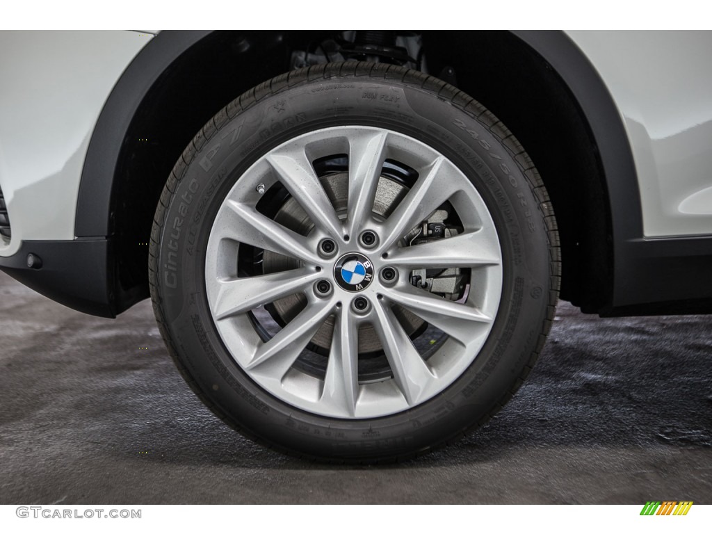 2016 X3 xDrive28i - Mineral White Metallic / Saddle Brown photo #10