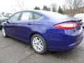 2016 Deep Impact Blue Metallic Ford Fusion SE  photo #4