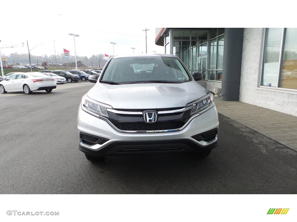 2016 CR-V LX AWD - Alabaster Silver Metallic / Gray photo #3