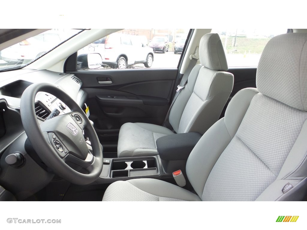 2016 CR-V LX AWD - Alabaster Silver Metallic / Gray photo #8