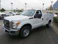 Oxford White - F250 Super Duty XL Regular Cab Chassis Photo No. 8