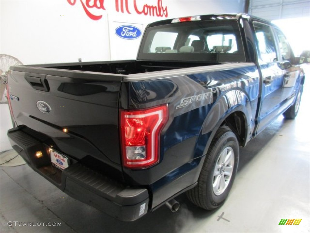 2016 F150 XL SuperCrew - Shadow Black / Medium Earth Gray photo #9