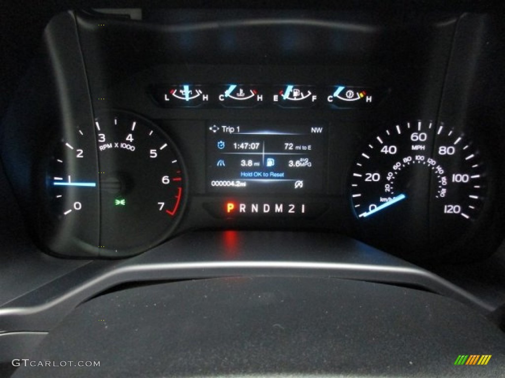 2016 F150 XL SuperCrew - Shadow Black / Medium Earth Gray photo #18