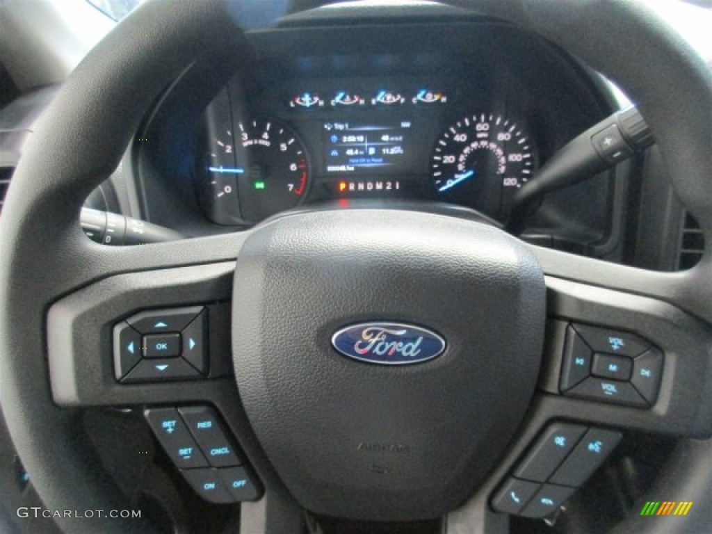 2016 F150 XL SuperCrew - Shadow Black / Medium Earth Gray photo #39