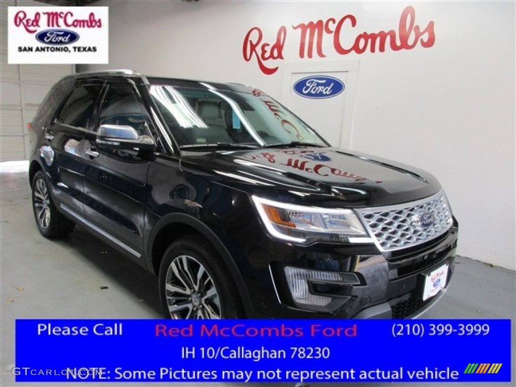 2016 Explorer Platinum 4WD - Shadow Black / Platinum Medium Soft Ceramic Nirvana Leather photo #1