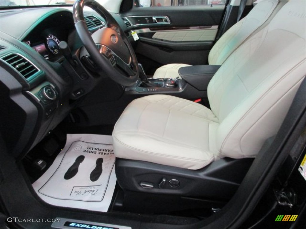 2016 Ford Explorer Platinum 4WD Front Seat Photo #109404373