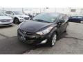 2012 Black Noir Pearl Hyundai Elantra Limited  photo #3