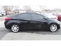 2012 Black Noir Pearl Hyundai Elantra Limited  photo #7