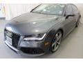 Daytona Grey Pearl - RS 7 4.0 TFSI quattro Photo No. 3