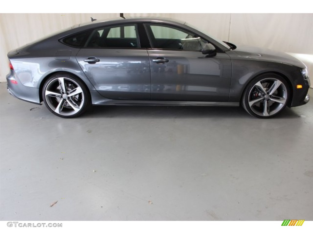 Daytona Grey Pearl 2014 Audi RS 7 4.0 TFSI quattro Exterior Photo #109405187