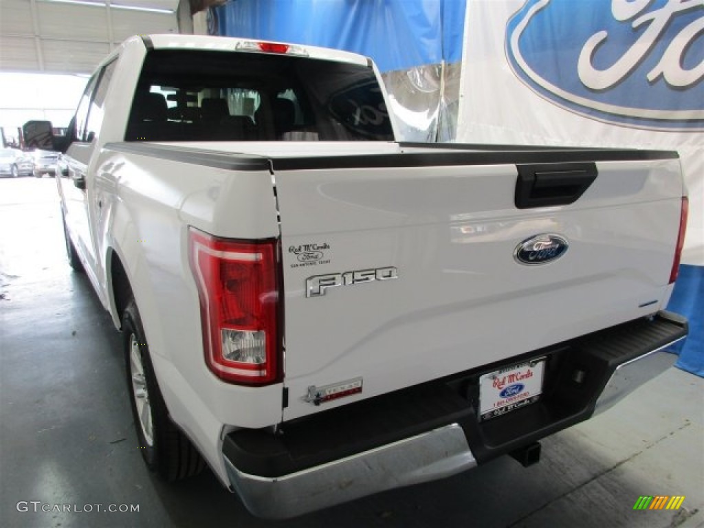 2016 F150 XLT SuperCrew - Oxford White / Medium Earth Gray photo #6
