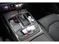 2014 Audi RS 7 Black Perforated Valcona Leather Interior Controls Photo