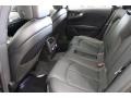 2014 Audi RS 7 Black Perforated Valcona Leather Interior Rear Seat Photo