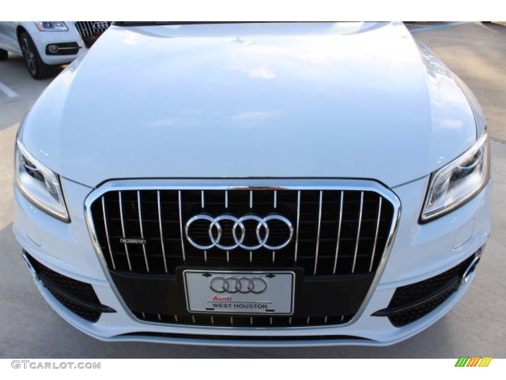 2016 Q5 3.0 TFSI Premium Plus quattro - Glacier White Metallic / Pistachio Beige photo #2