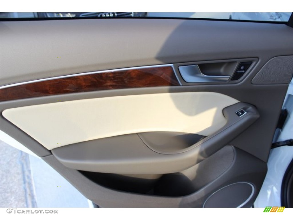 2016 Q5 3.0 TFSI Premium Plus quattro - Glacier White Metallic / Pistachio Beige photo #31