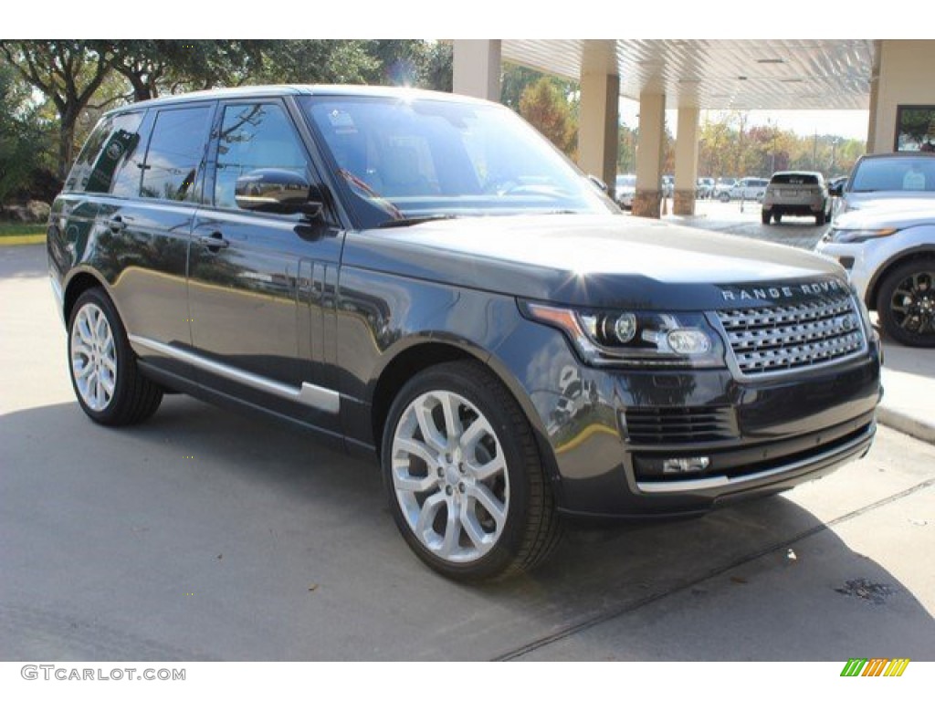 2016 Range Rover HSE - Carpathian Grey Metallic / Ebony/Cirrus photo #2